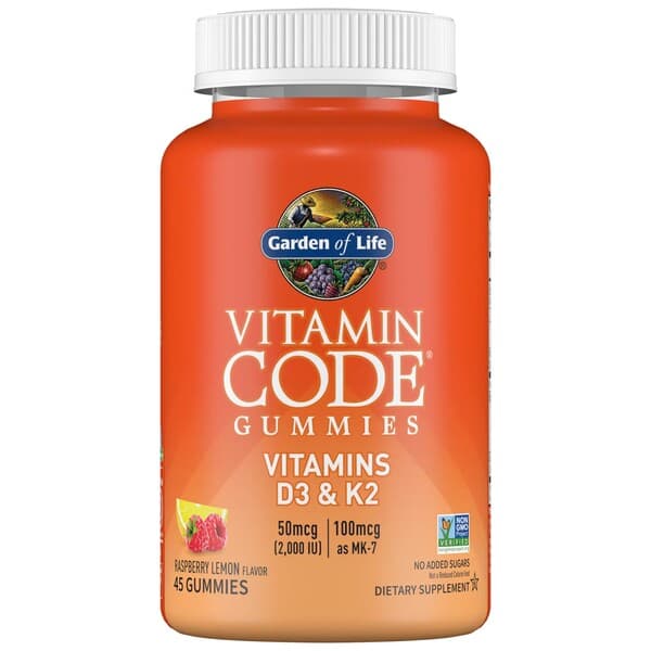 Garden Of Life - Vitamin Code D3 & K2 Gummies – Garden Of Life packaging