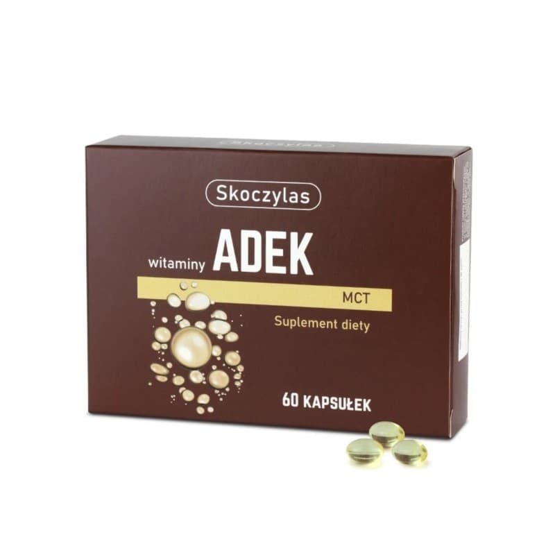 Skoczylas Vitamins ADEK MCT 60 cápsulas blandas