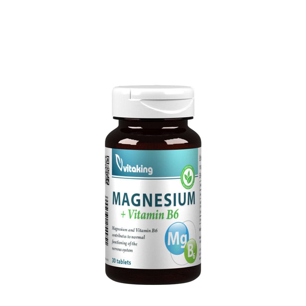 Vitaking - Magnesium + Vitamin B6 – Vitaking förpackning
