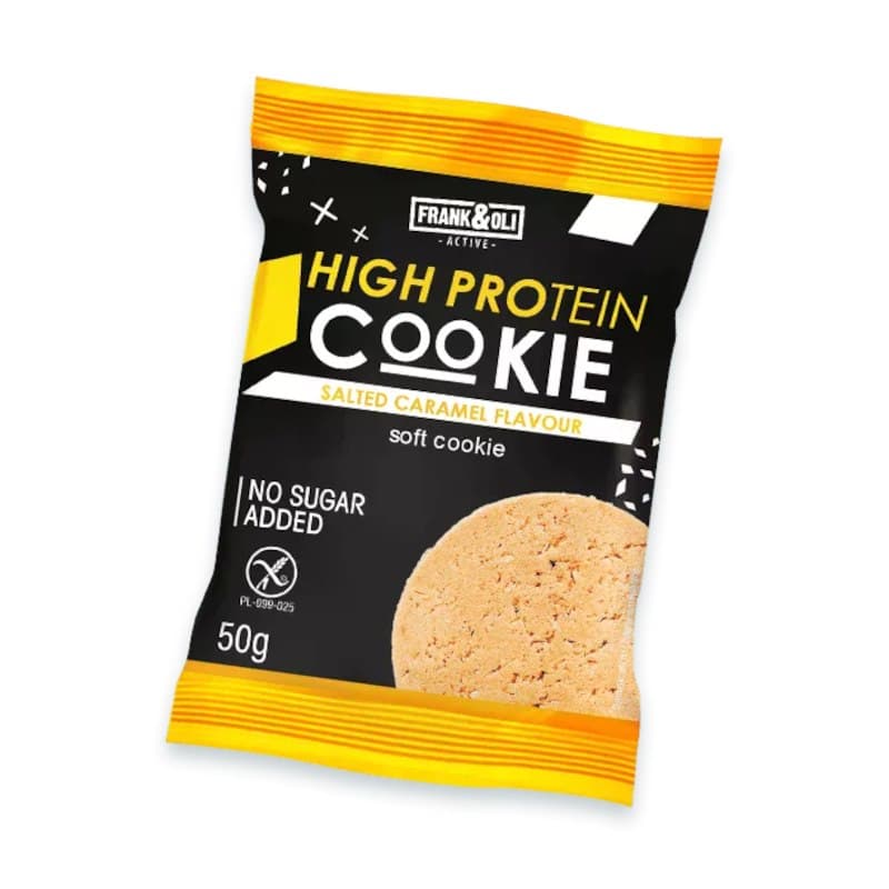 Frank&Oli - High Protein Cookie – Frank&Oli förpackning