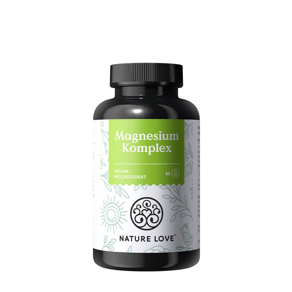 Nature Love Magnesium Komplex - 90 Vegetabilske Kapsler – Nature Love packaging