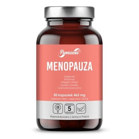 Panaseus - Menopausa - 50 cápsulas – embalagem