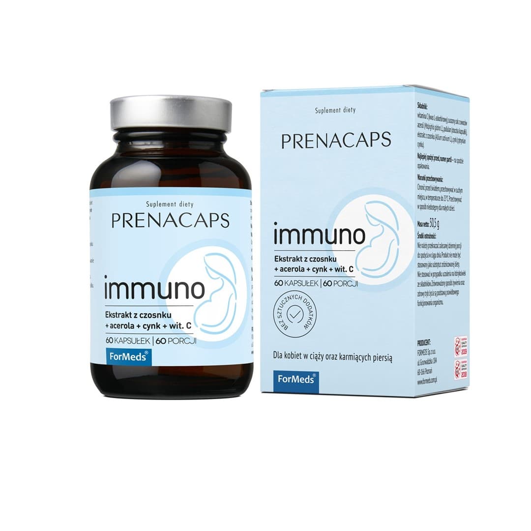FORMEDS - Prenacaps zinc - 60 cápsulas vegetales – empaque