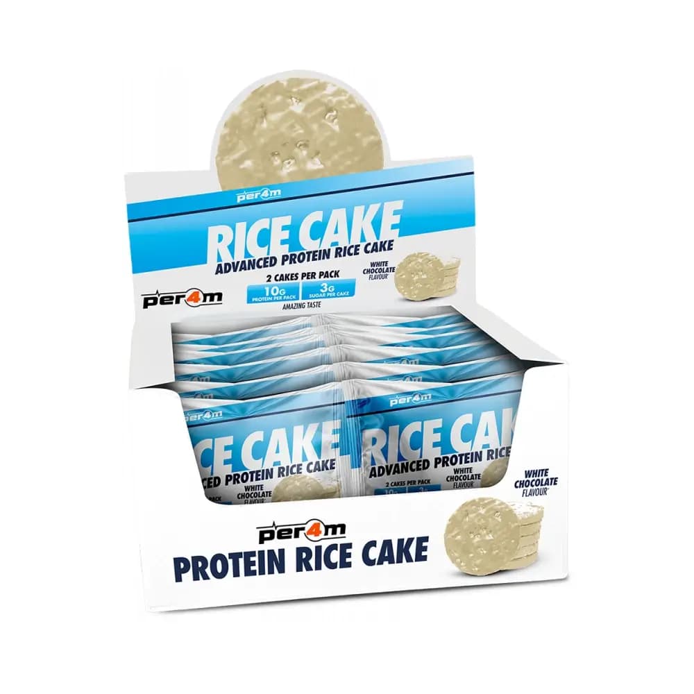 Per4m Advanced Protein Rice Cakes – Per4m förpackning