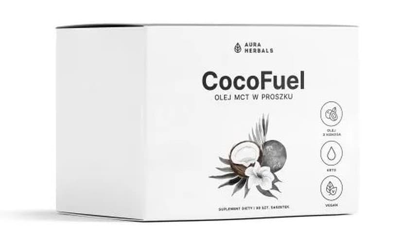 Aura Herbals - Cocofuel - 30 Sachets – Aura Herbals förpackning