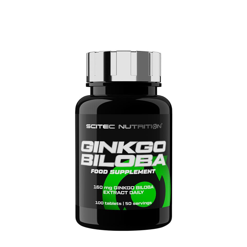 Scitec Nutrition Ginkgo Biloba - 100 comprimidos – Scitec Nutrition packaging