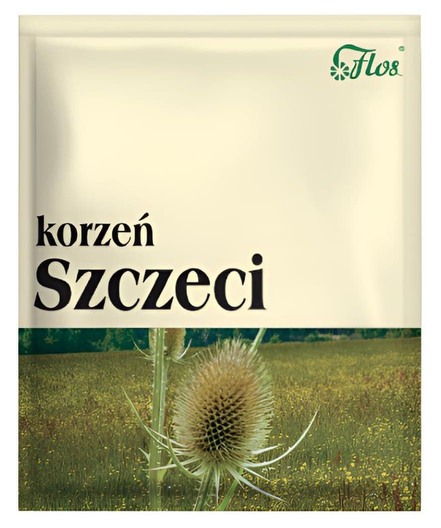 Flos - Teasel Root - 50g – Flos förpackning