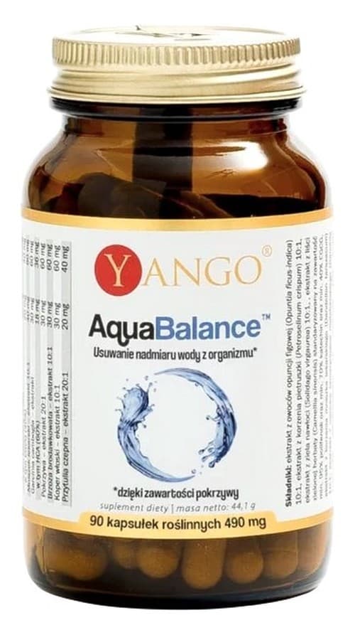 Yango Aquabalance - 90 capsules – Yango packaging