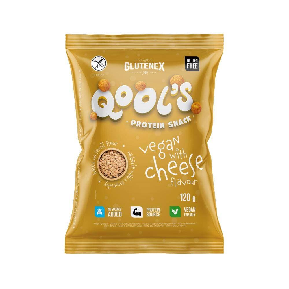Glutenex - Qool's Protein Snack – Glutenex förpackning
