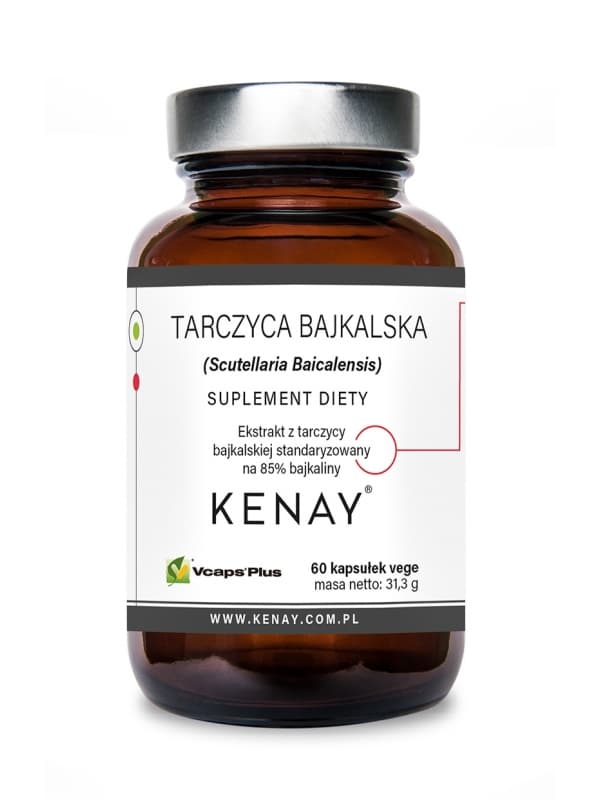 Kenay - Baikal Skullcap - 60 Capsules – packaging