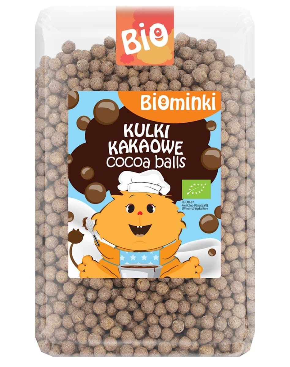 Bio Planet Biominki Cocoa Balls BIO 500 g – Bio Planet packaging