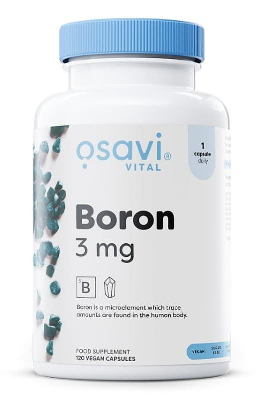 Osavi Nature - Boron, 3mg - 120 Vcaps – Osavi förpackning