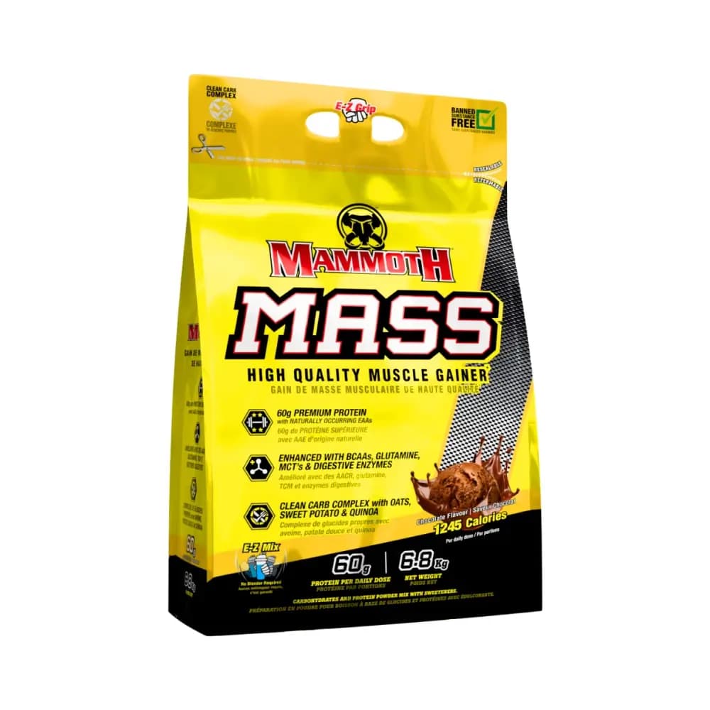 Interactive Nutrition - Mammoth Mass - Gewichtstoenamepoeder – Interactive Nutrition verpakking