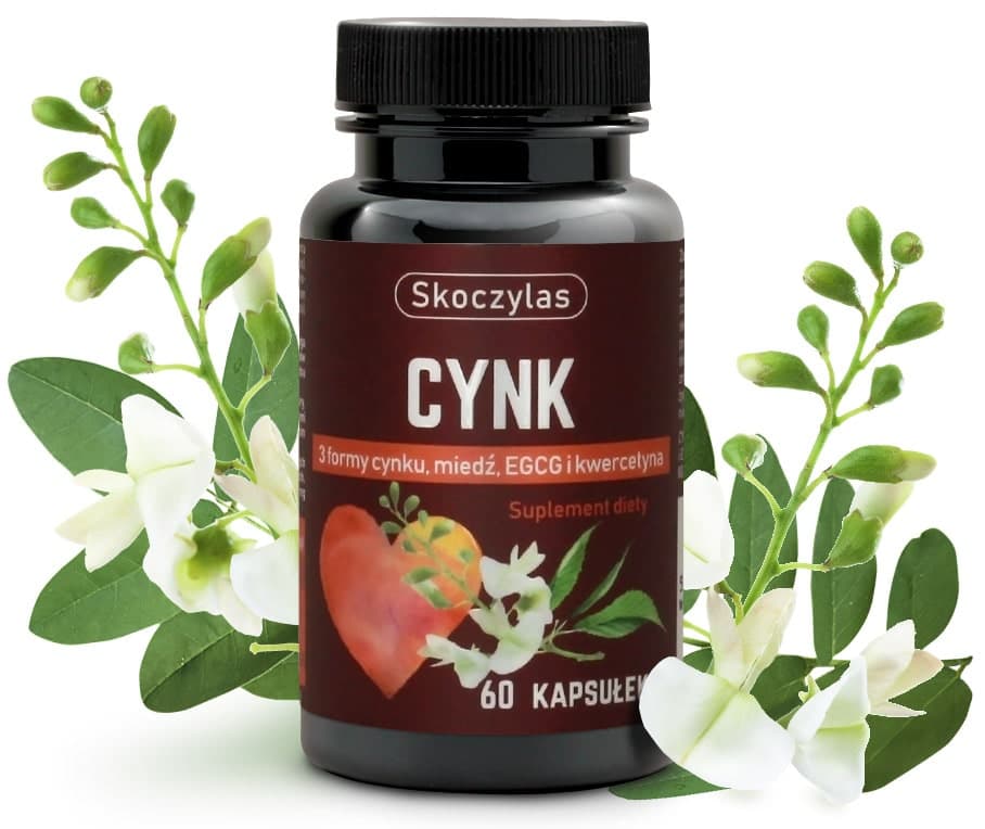 Skoczylas - Zinc 3-Form with Copper, EGCG and Quercetin – Skoczylas förpackning
