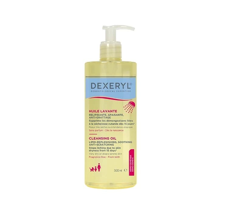 Dexeryl Essentiel Huile De Douche Apaisante 500 ml | Serica – Dexeryl packaging