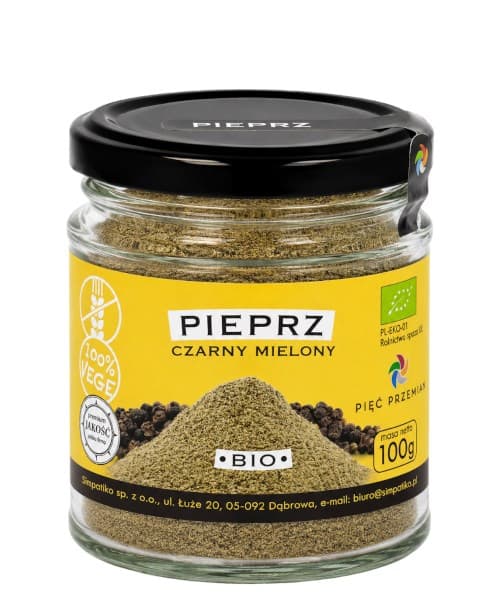 Cinq Éléments - Poivre Noir Moulu Biologique – Pięć Przemian packaging