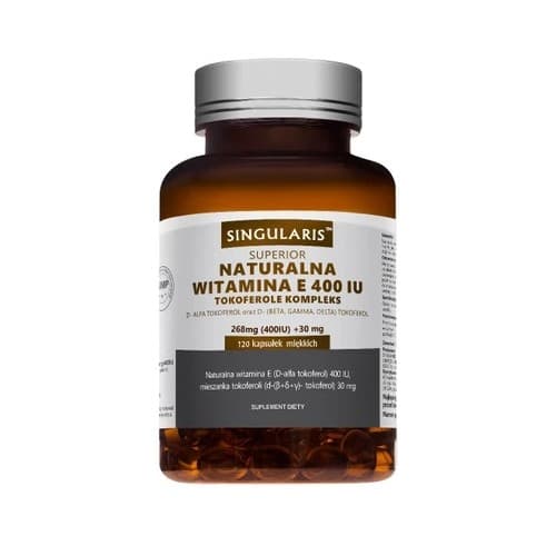 Singularis - Natural Vitamin E Tocopherols Forte – Singularis förpackning