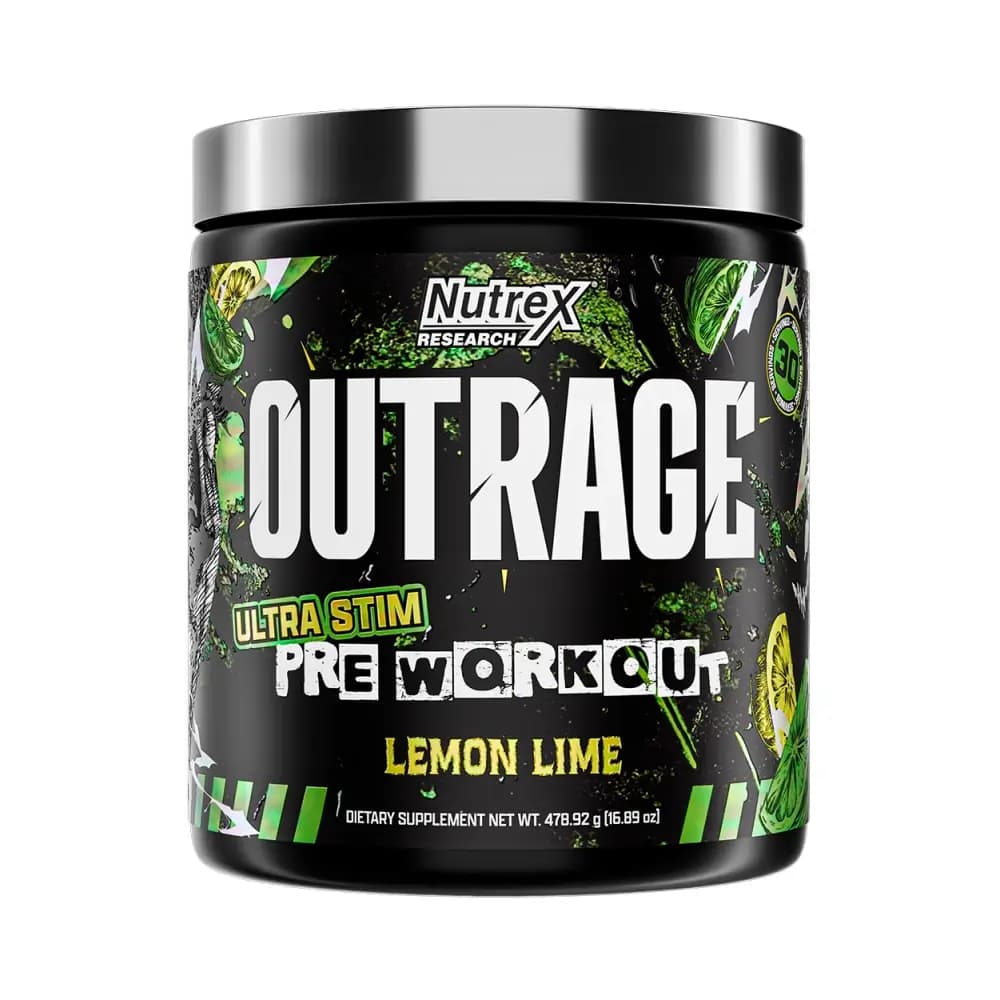 Nutrex Outrage Ultra Stim Pre Workout – Nutrex förpackning