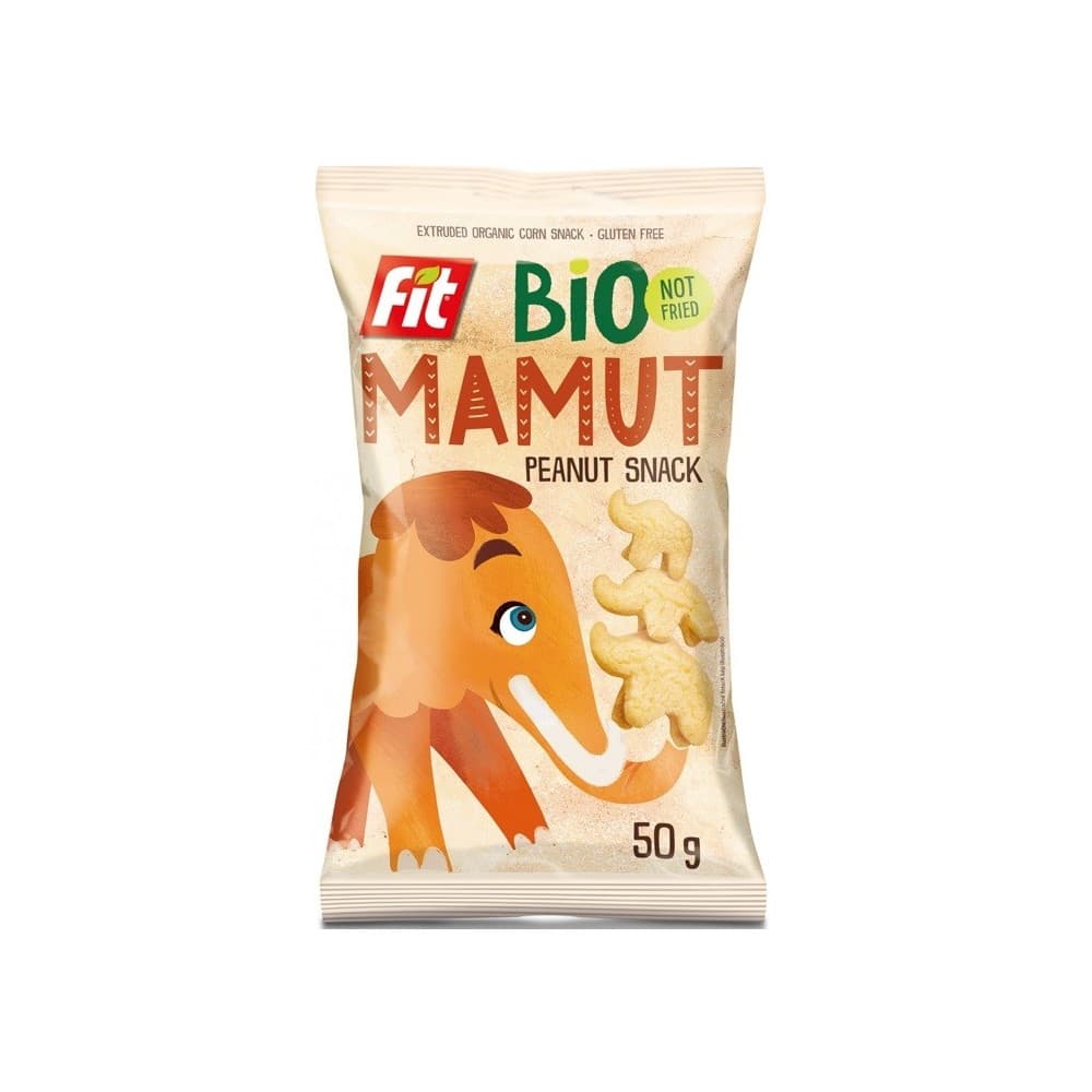 BIO MAMUT Organic Nutty Corn Crisps 50 g | EKO WITAL – fit packaging