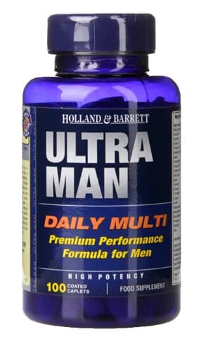 Holland & Barrett - Ultra Man Daily Multi - 100 Capsules
