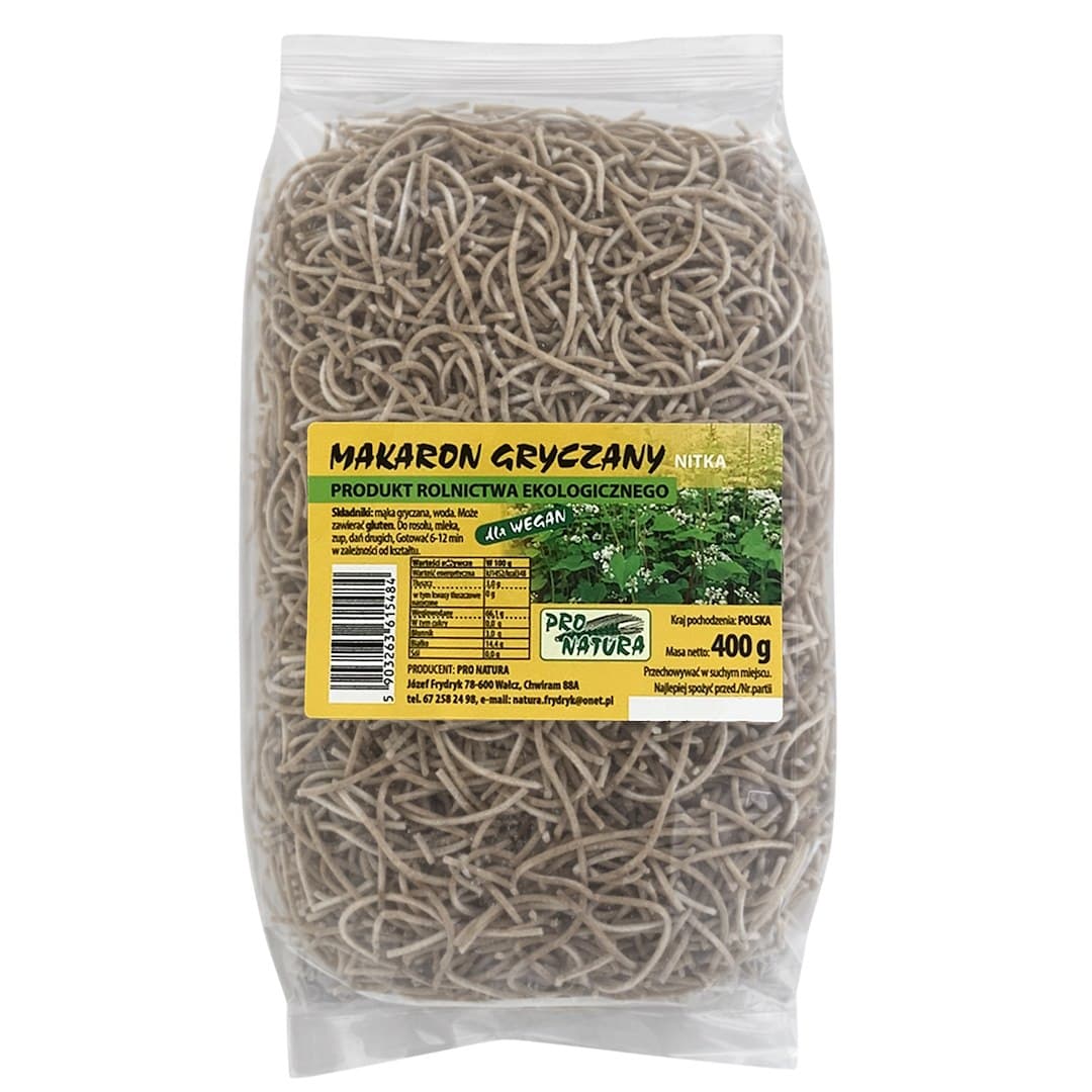 Pro Natura Buckwheat Pasta Organic Swidnik