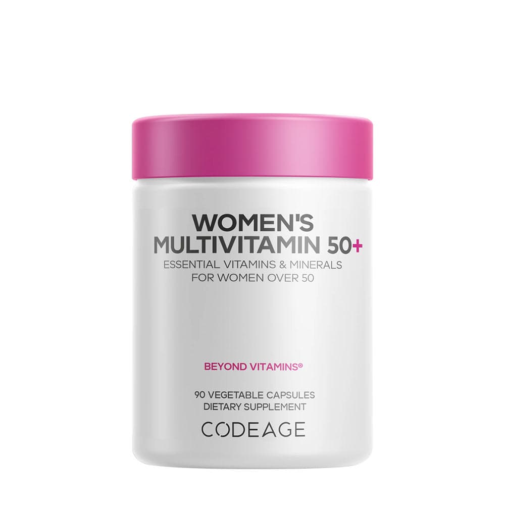 Codeage Multivitamines pour Femmes 50+ - 90 Capsules Végétariennes – Codeage packaging