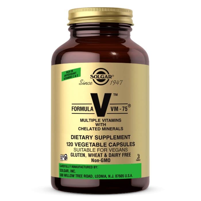 Solgar Formula V Vm-75 – Solgar empaque