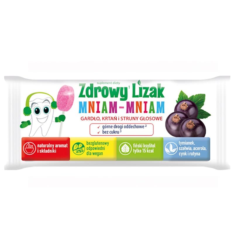 Zdrowy Lizak - Mniam-Mniam - Healthy Candy – Zdrowy Lizak förpackning