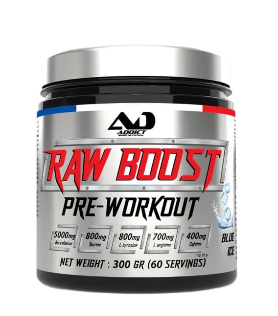 Addict Sport Nutrition (ADD) - Raw Boost Pre-Workout – Addict Sport Nutrition opakowanie