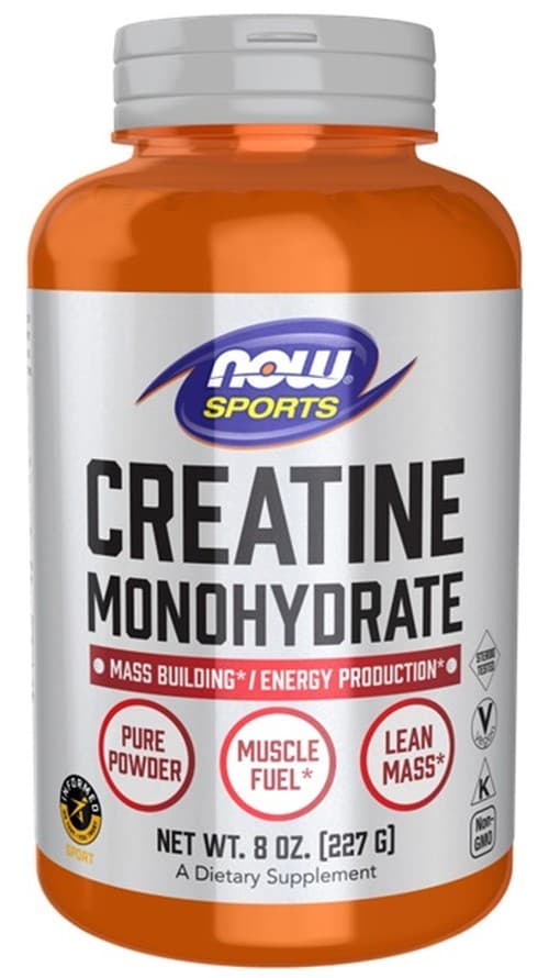 NOW Foods - Creatine Monohydrate Powder – NOW Foods förpackning