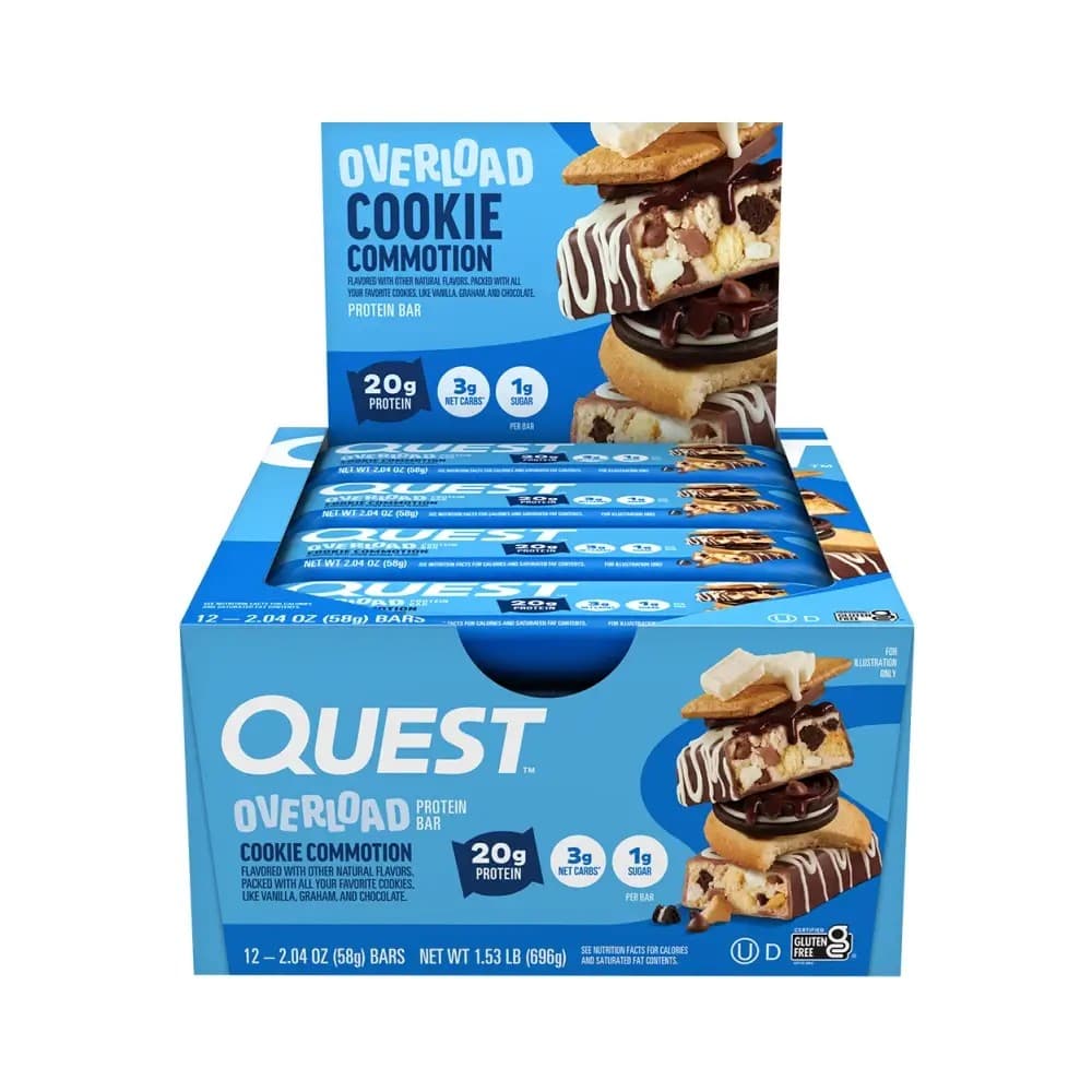 Quest Nutrition - Overload Bars – Quest Nutrition Verpackung