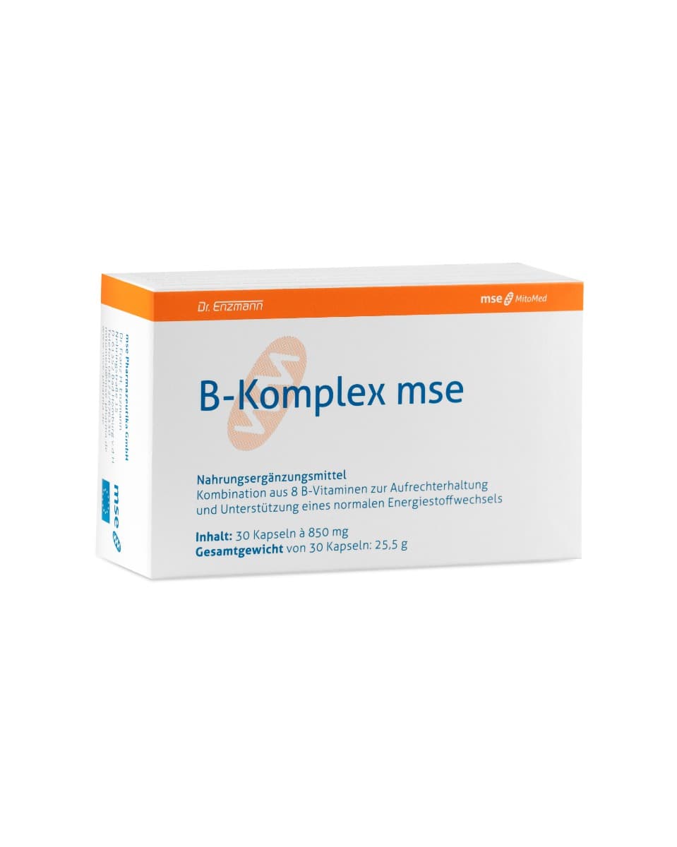 mitopharma (Dr. Enzmann) - B-Complex Mse - 30 kapsułek – mitopharma packaging
