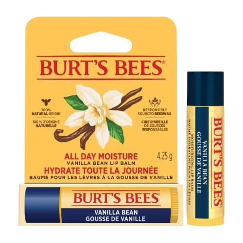 Burt's Bee - Läppbalsam - Vanilj – Burt's Bee förpackning