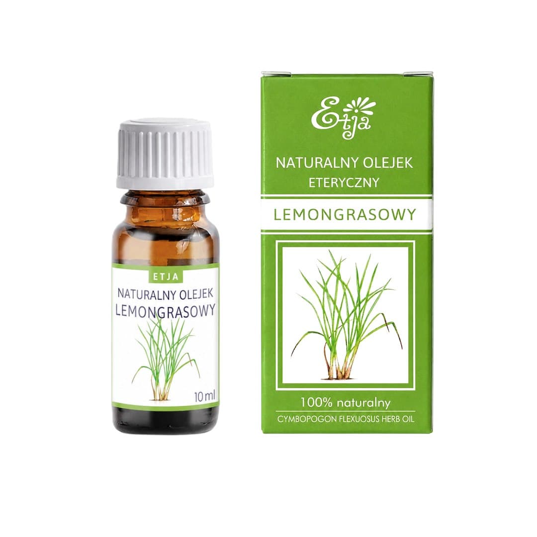 Etja - Naturlig Lemongræs Essential Oil 10ml – Etja emballage