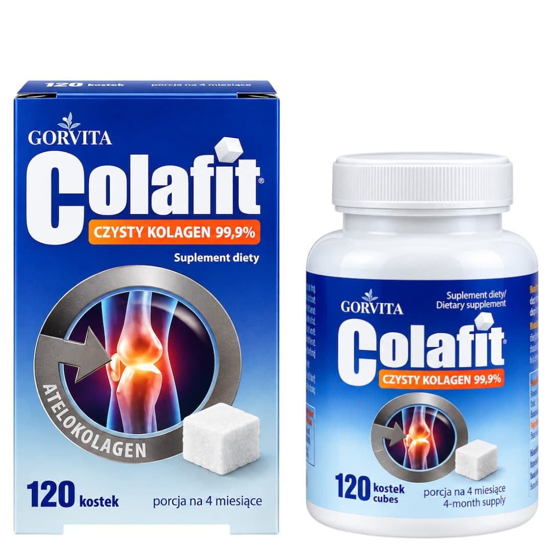 Gorvita - Colafit Collageen 99,9%, 120 stukjes – Gorvita verpakking