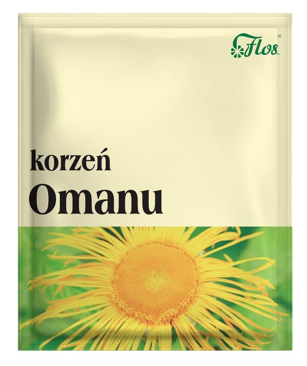 Flos - Oman Root cápsulas 500 mg – Flos empaque