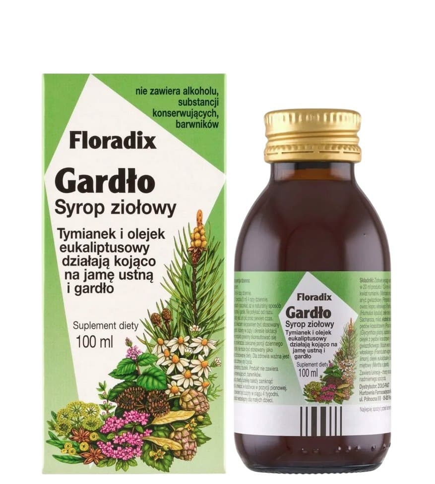 Floradix - Throat Herbal Syrup - 100ml