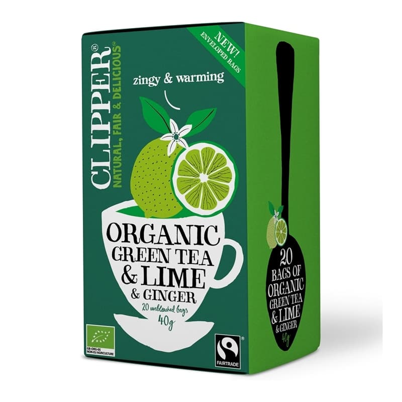 CLIPPER - Organic Green Tea – CLIPPER confezione