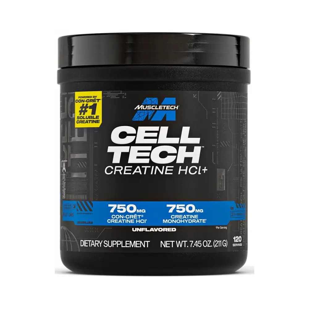 MuscleTech - Cell-Tech Creactor - unflavoured - 7.45 oz – Muscletech förpackning