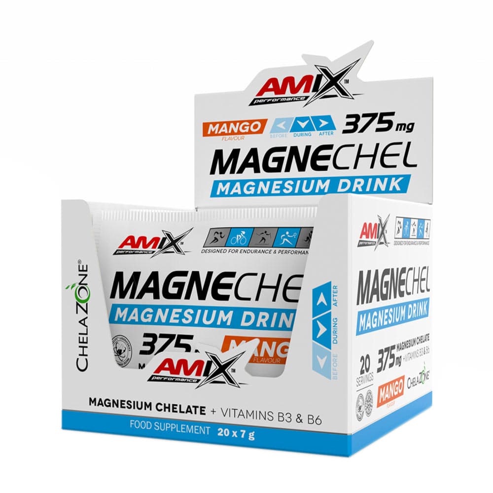 Amix - Magnechel Magnesium Drink 500 mg - 20 x 7g