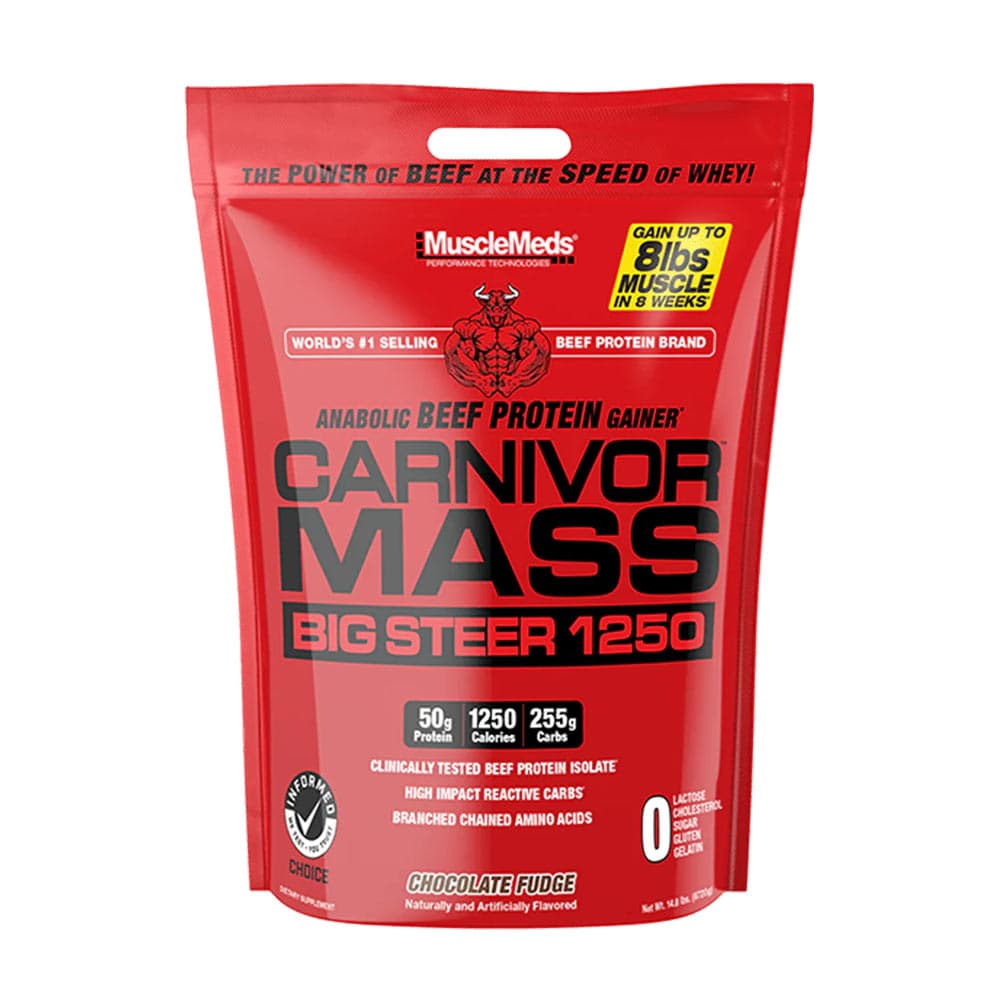MuscleMeds - Carnivor™ Mass Big Steer 1250 – MuscleMeds förpackning