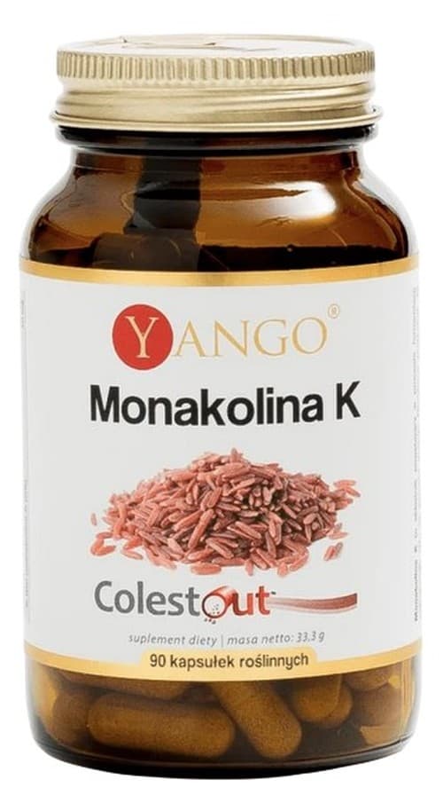 Yango Monacolin K - 90 kapsułek – Yango packaging