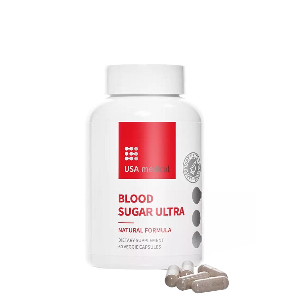 Usa Medical - Blood Sugar Ultra - 60 Caps