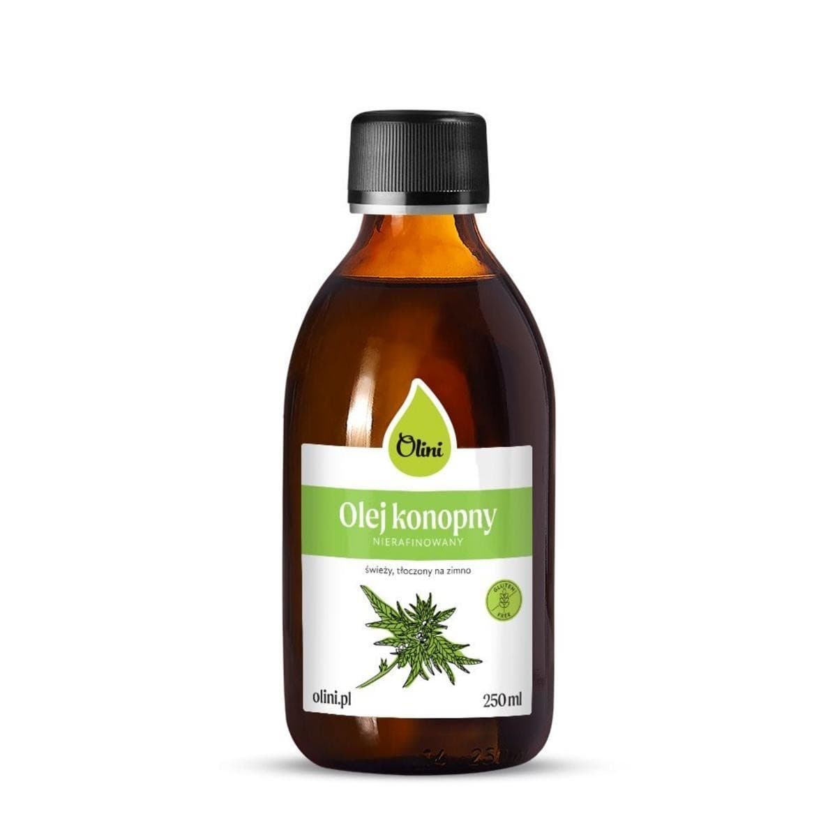 Olini Zonnebloemolie van hennepzaad 250 ml | olini – olini verpakking