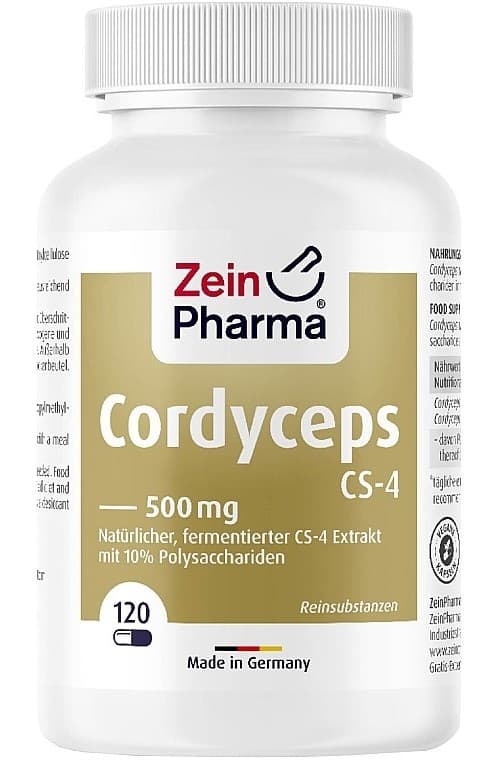 Zein Pharma Cordyceps CS-4 120 Kapseln – Zein Pharma Verpackung