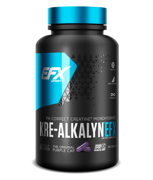EFX Sports - Kre-Alkalyn - 240 gélules, 120 gélules