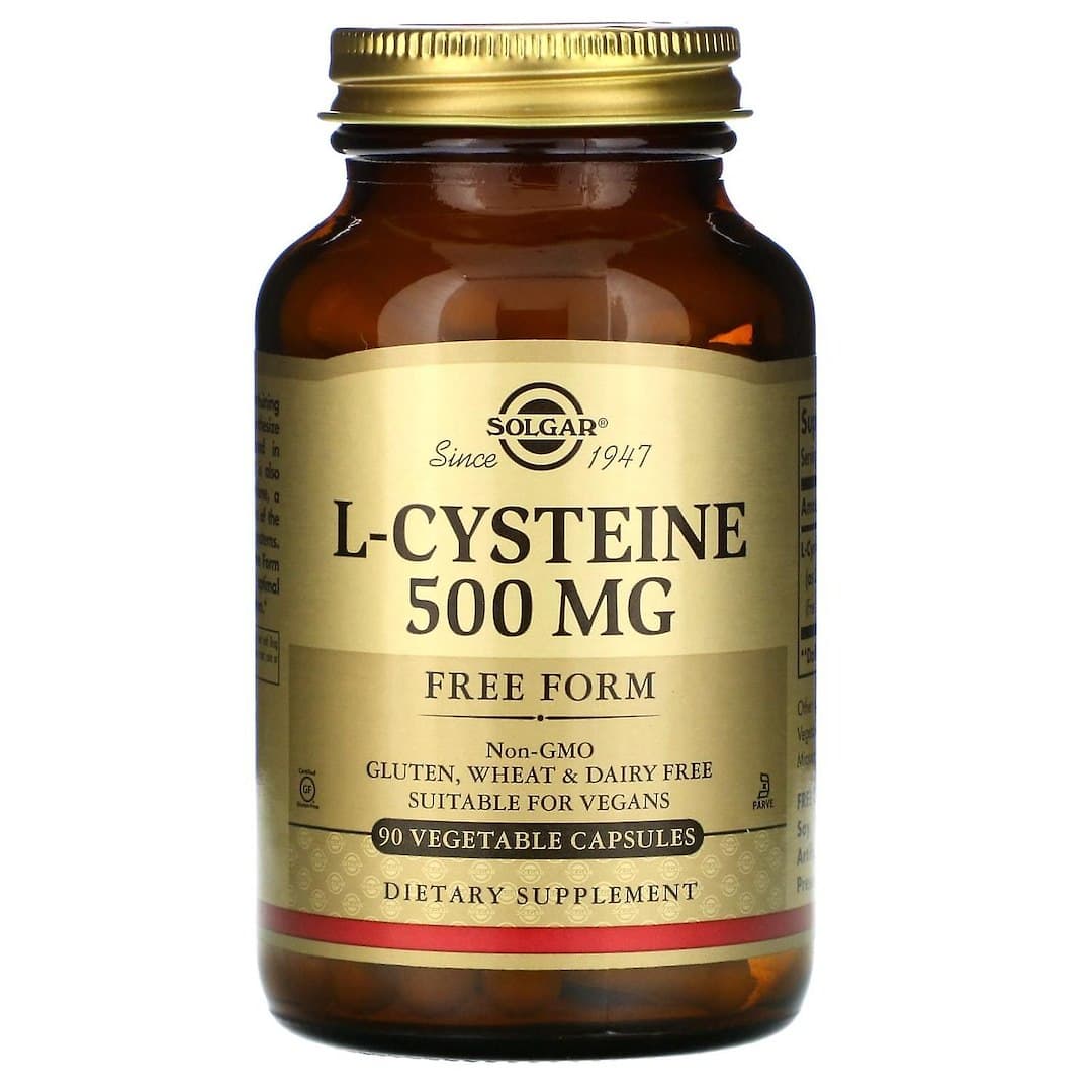 Solgar - L-Cysteine 500mg - 90 capsules