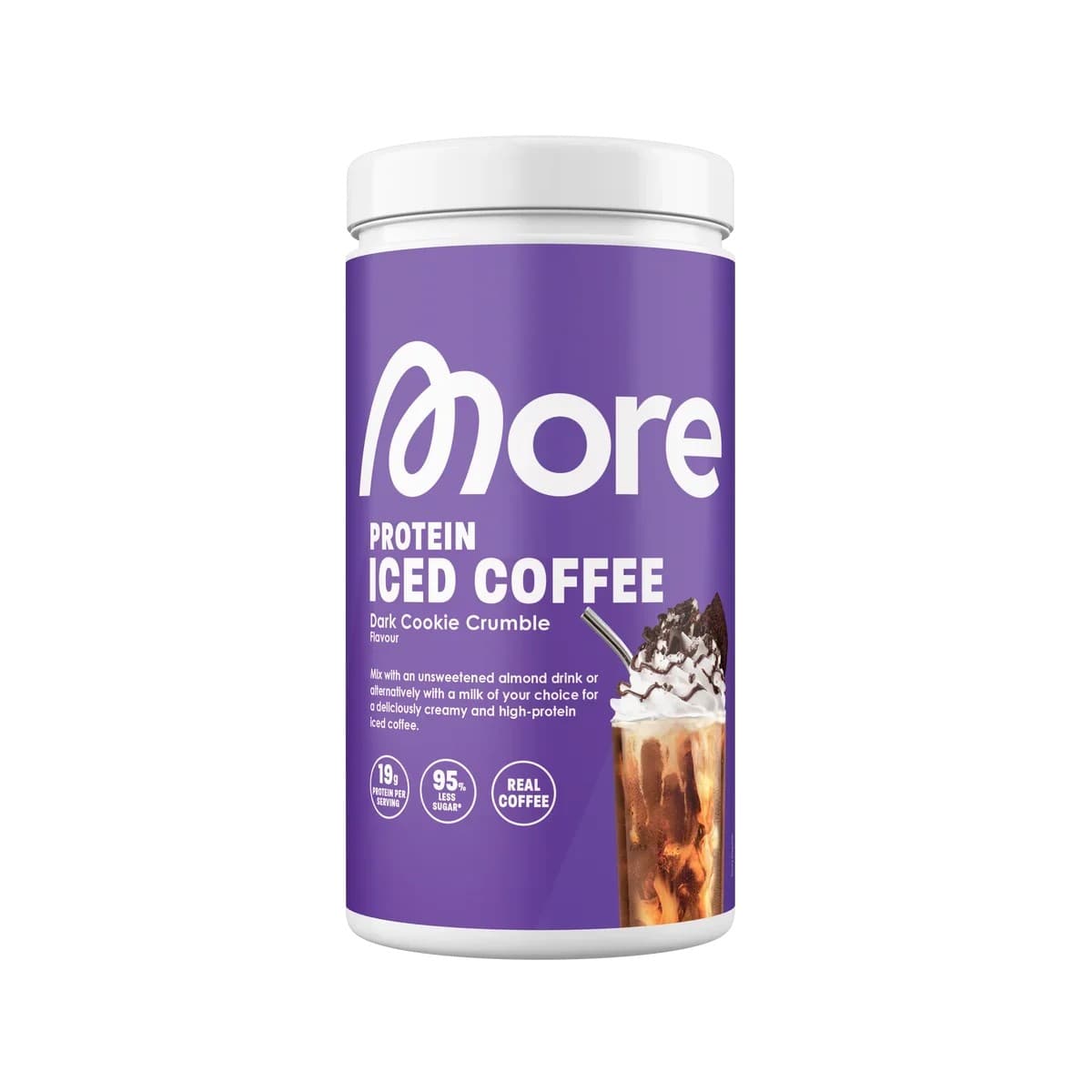 MORE NUTRITION - Café helado con proteínas – empaque