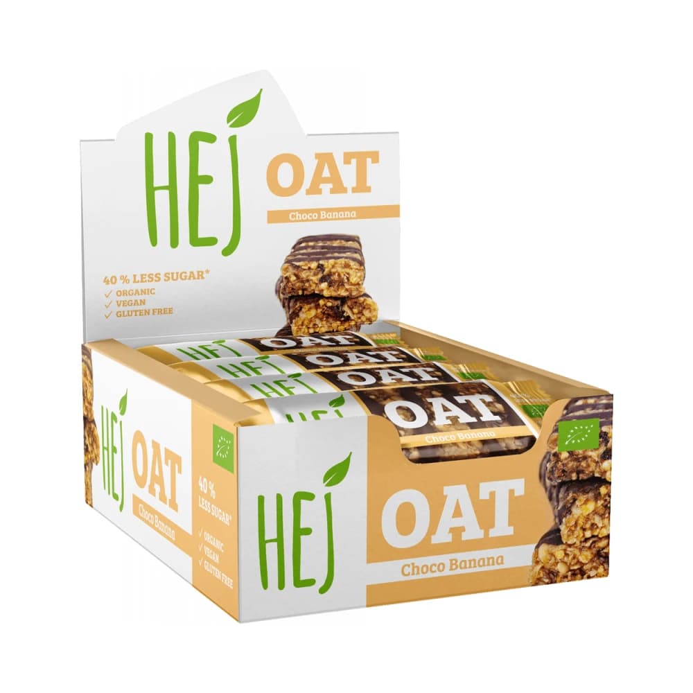HEJ Natural Oat Bar Organic – HEJ Natural förpackning