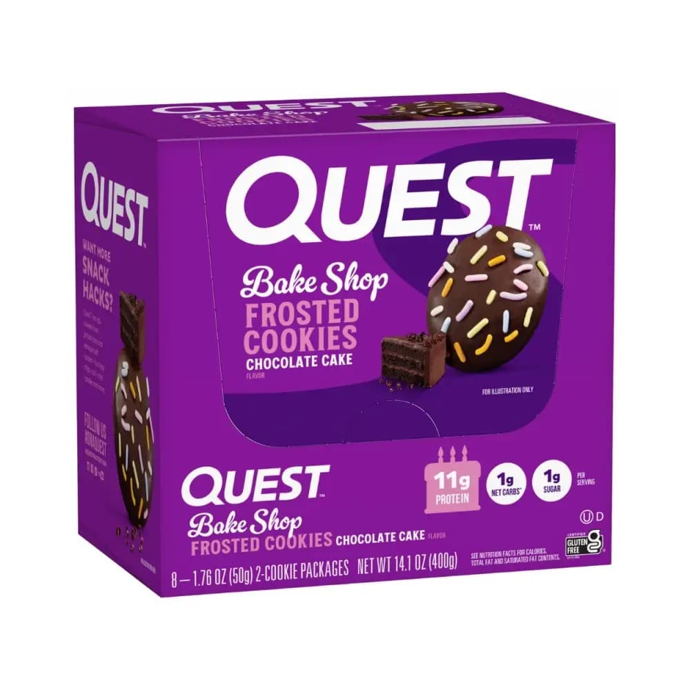 Quest Nutrition - Protein Frosted Cookies – Quest Nutrition Verpackung
